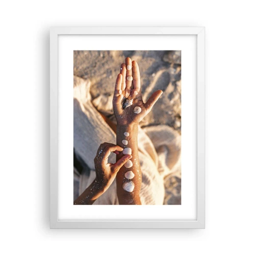 Plagát v bielom ráme - Krása na dosah - 30x40 cm
