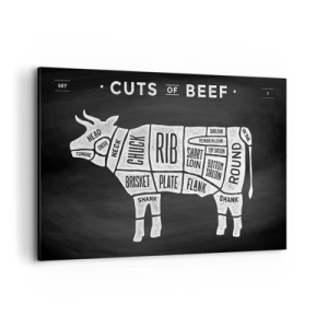 Obraz na plátne - Šlabikár mäsiara - 120x80 cm