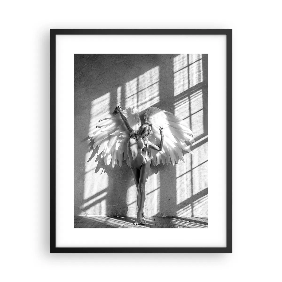 Plagát v čiernom ráme - Priamo z neba - 40x50 cm