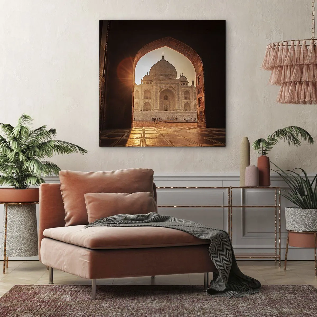 Obraz na plátne - Pamätník nadpozemskej lásky - 70x70 cm