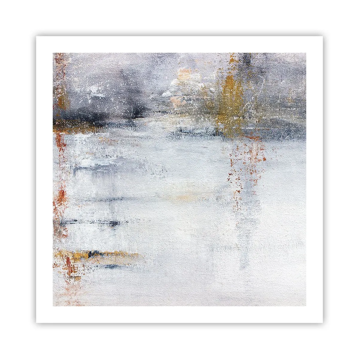 Plagát - Za závojom vzduchu - 60x60 cm