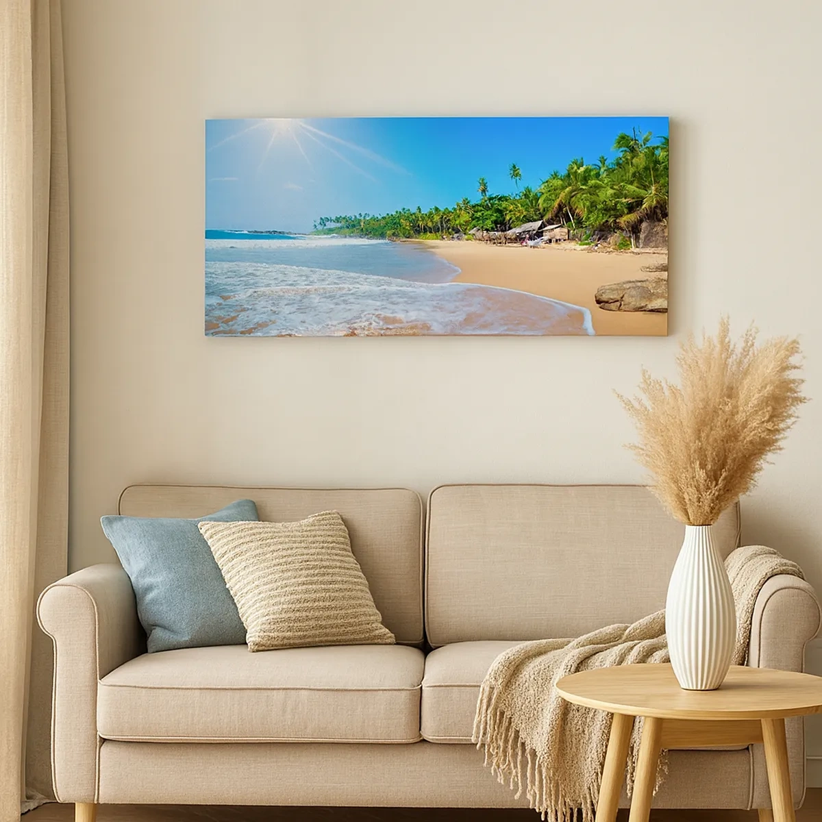 Obraz na plátne - Exotické miesto pre teba - 30x30 cm