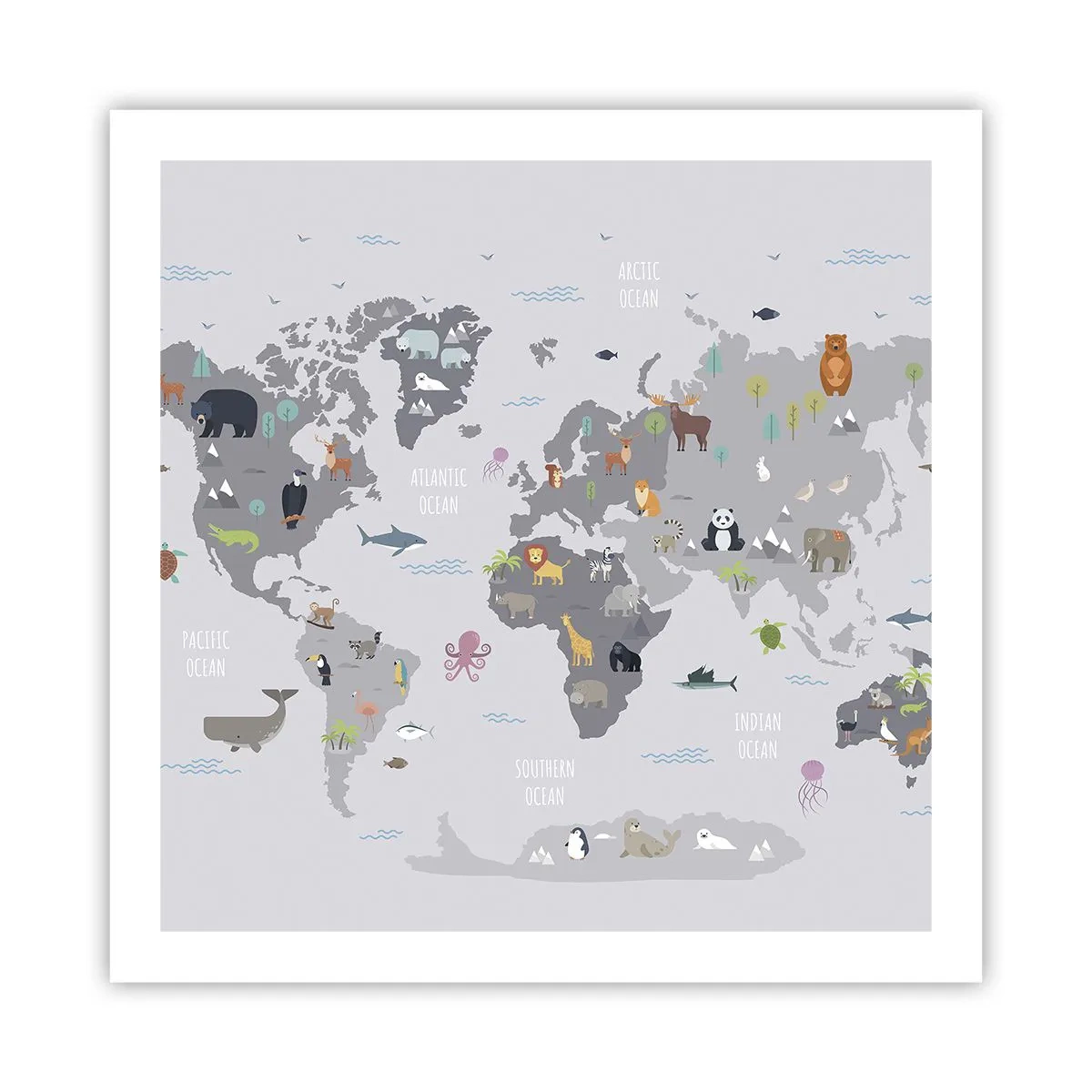 Plagát - Povedz mi, odkiaľ si... - 60x60 cm