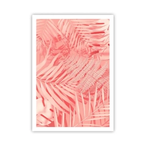 Plagát - Ružový koncept - 70x100 cm