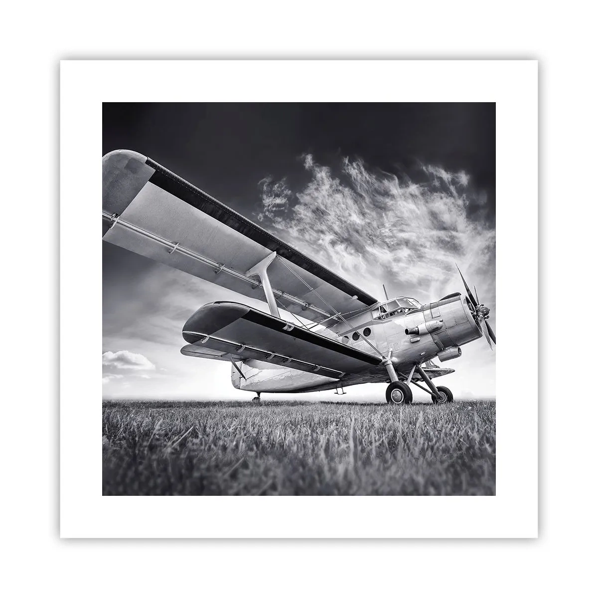 Plagát - Okrídlený pútnik - 40x40 cm