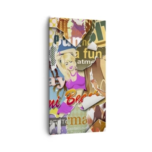 Obraz na plátne - Prázdninová retrospektíva - 65x120 cm