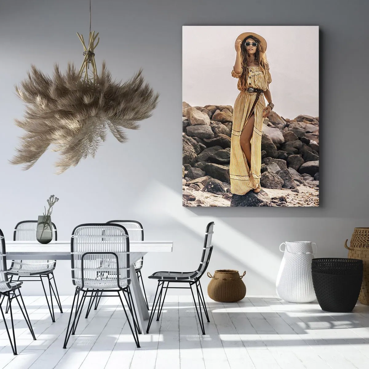 Obraz na plátne - Kúzlo kameňov - 45x80 cm