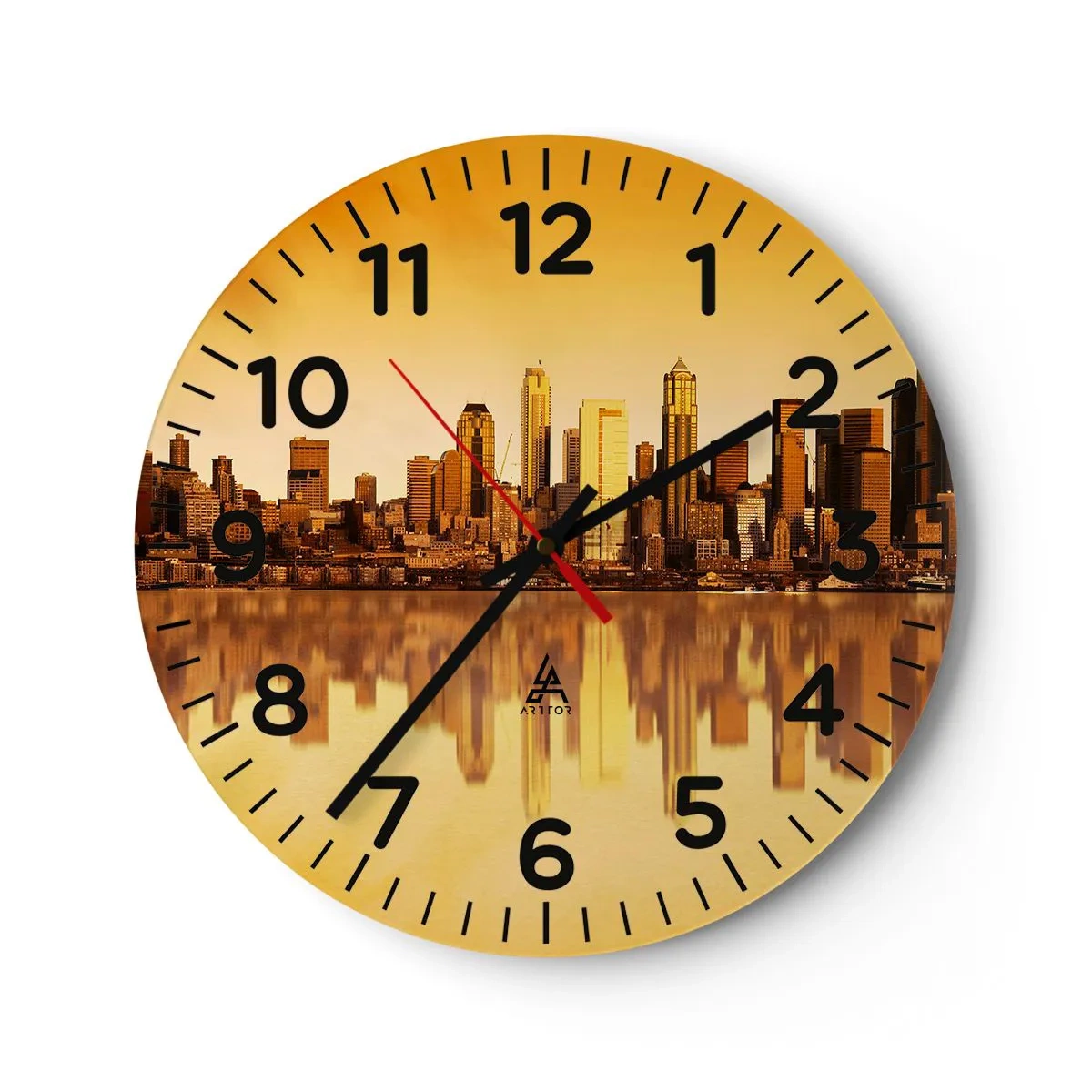 Nástenné hodiny - Ticho metropoly - 30x30 cm