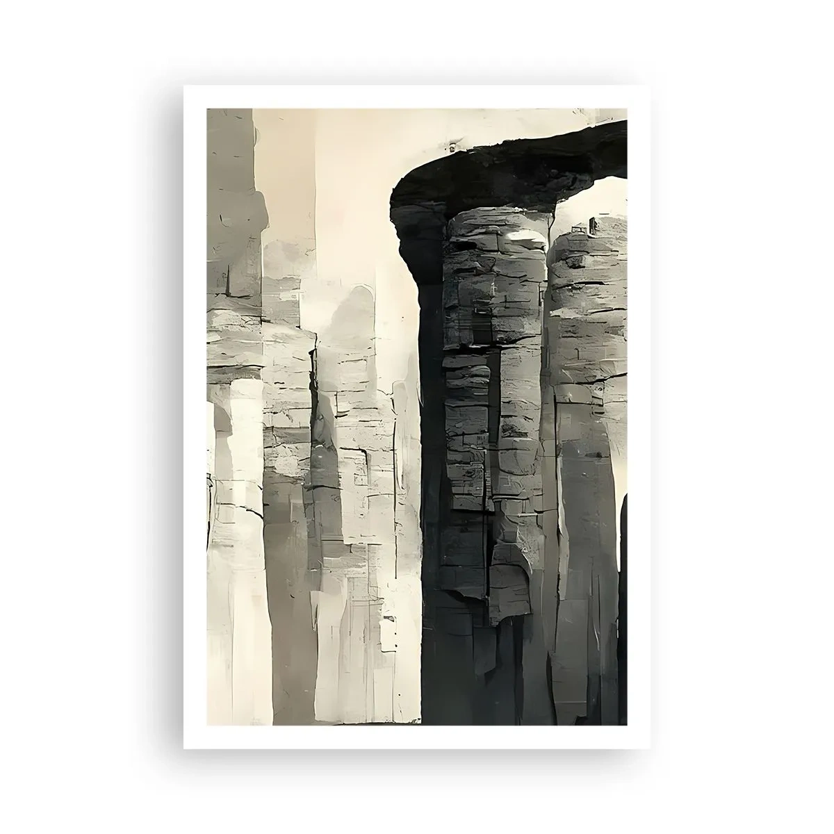 Plagát - Majestátnosť starožitnosti - 70x100 cm
