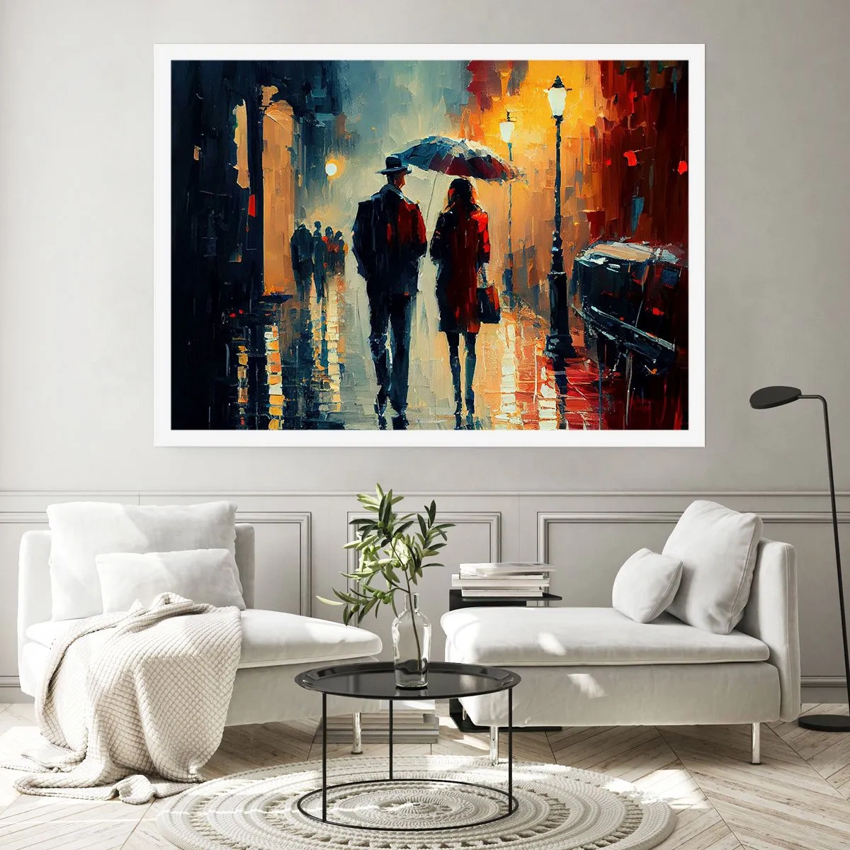 Plagát - Mestská love story - 100x70 cm