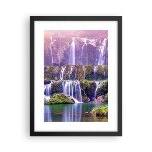 Plagát v čiernom ráme - Schody do neba - 30x40 cm