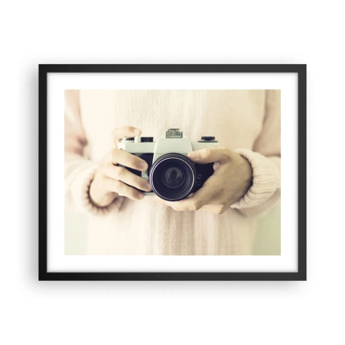 Plagát v čiernom ráme - Pre viac informácií… - 50x40 cm