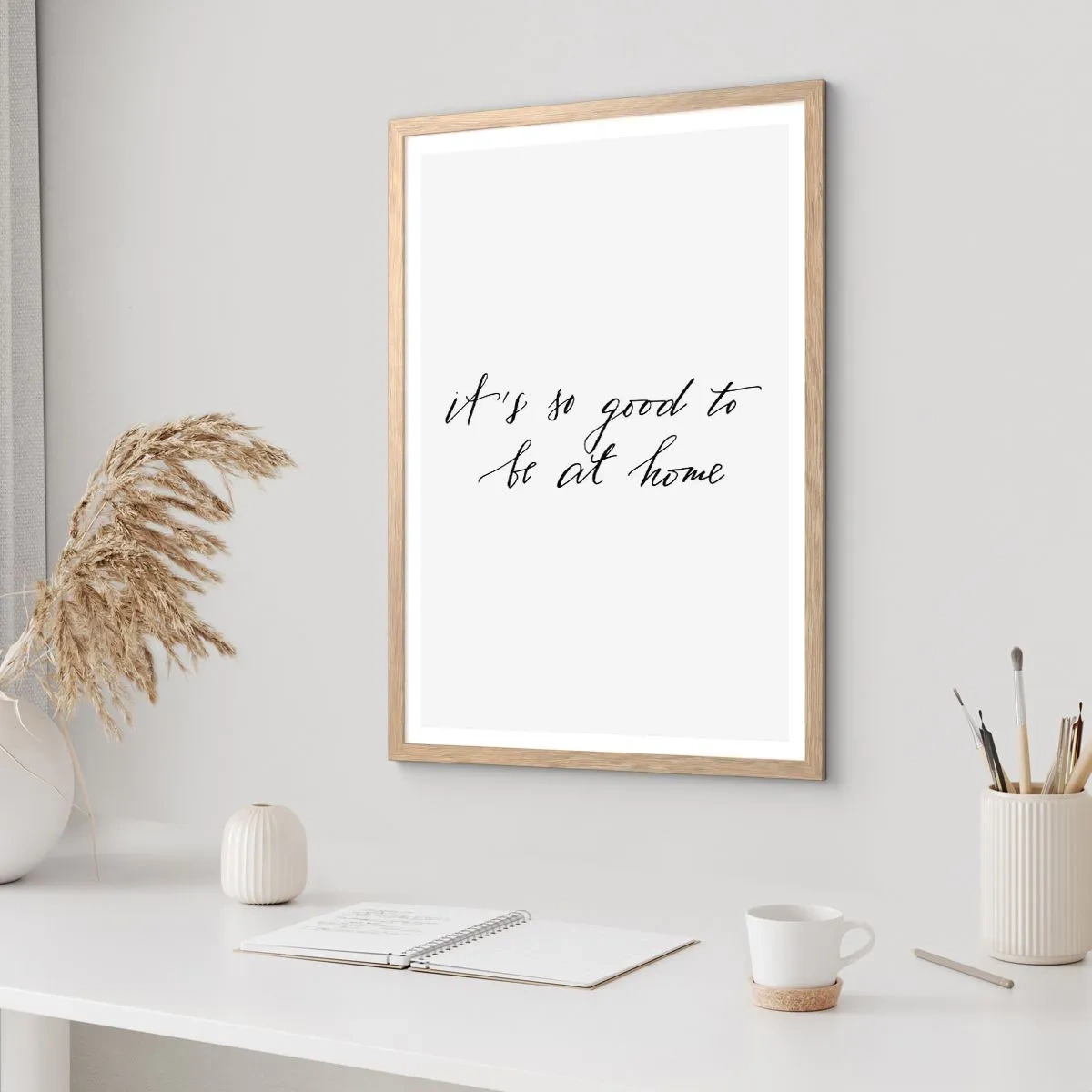 Plagát v ráme zo svetlého duba - Celá pravda - 61x91 cm