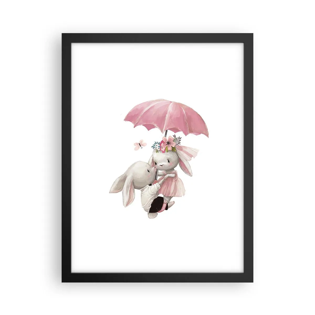 Plagát v čiernom ráme - To je láska - 30x40 cm