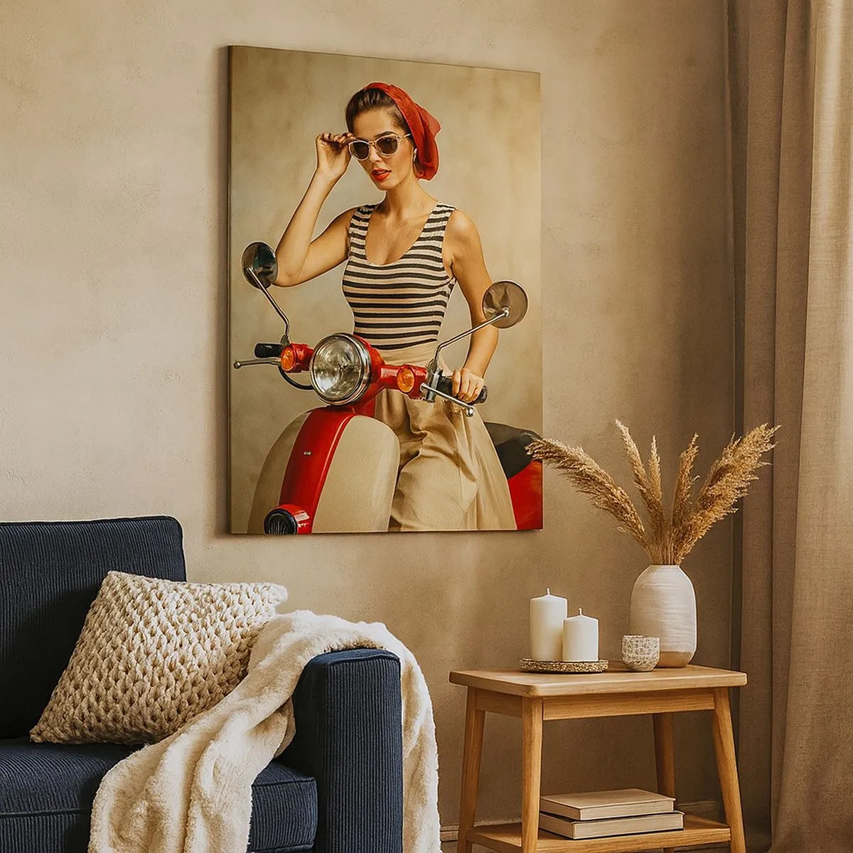 Obraz na plátne - Stretnutie na cestách - 30x30 cm