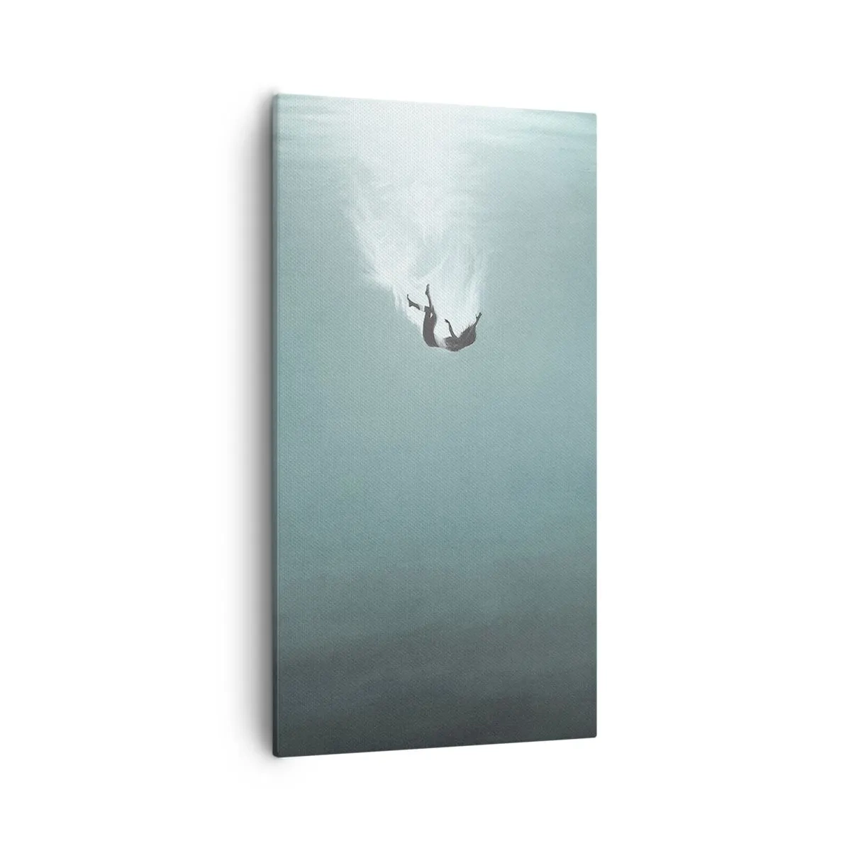 Obraz na plátne - V objatí oceánu - 55x100 cm