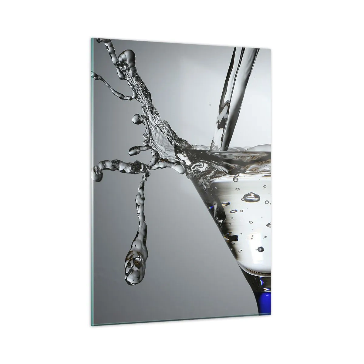 Obraz na skle - Nad okrajom pohára - 50x70 cm