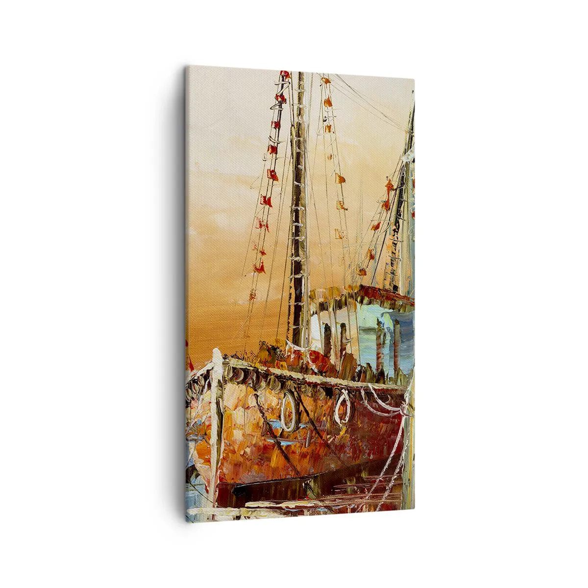 Obraz na plátne - Pokojný návrat - 45x80 cm