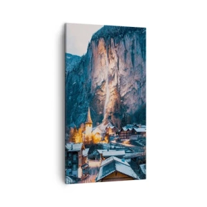 Obraz na plátne - Svetlý duch zimy - 45x80 cm