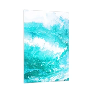 Obraz na skle - V jadre živlu - 80x120 cm