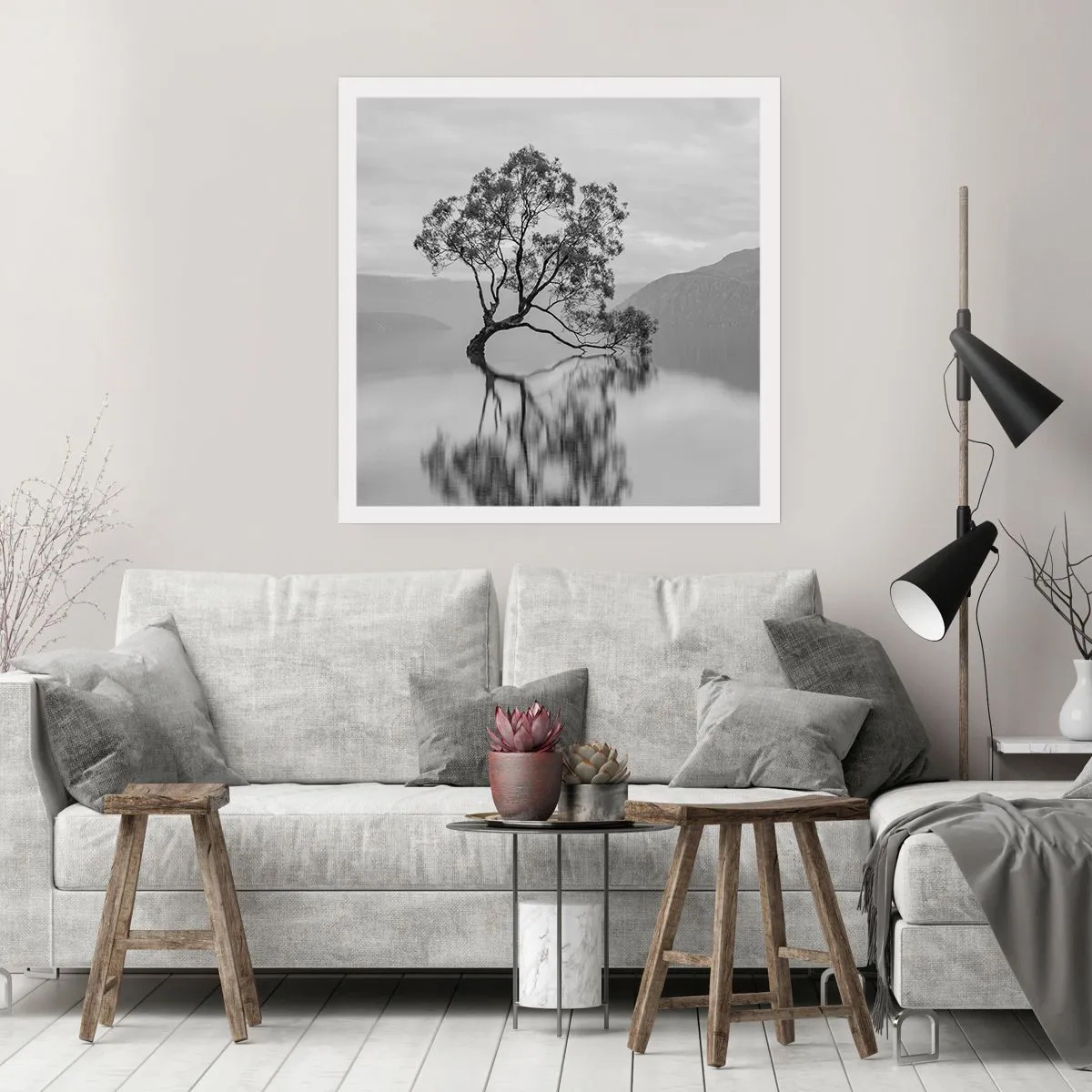 Plagát - Existuje taká krajina - 60x60 cm