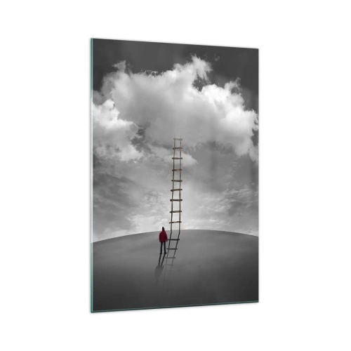 Obraz na skle - Všetko je možné - 70x100 cm