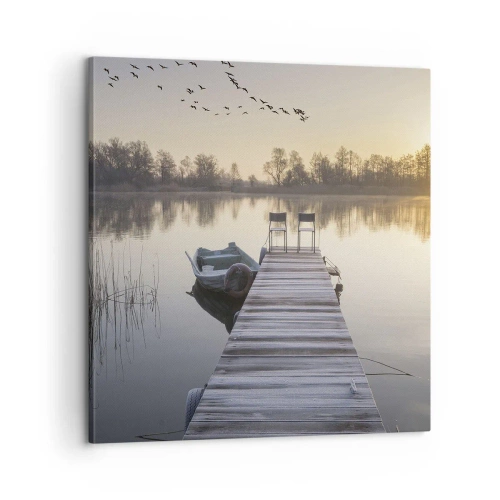 Obraz na plátne - Časom sa vrátim - 60x60 cm