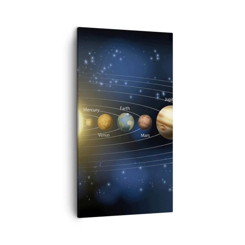 Obraz na plátne - Jedna z desiatich - 45x80 cm