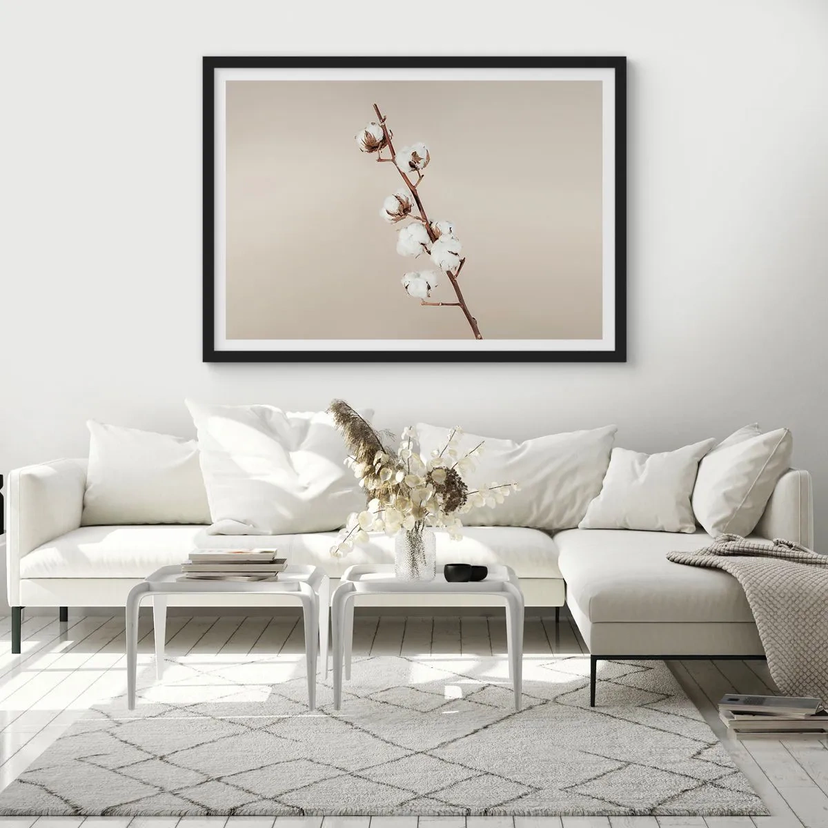 Plagát v čiernom ráme - Pri zdroji mäkkosti - 70x50 cm