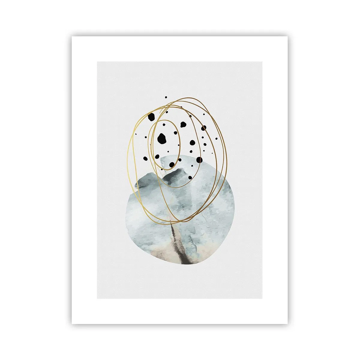 Plagát - V objatí priestoru - 30x40 cm