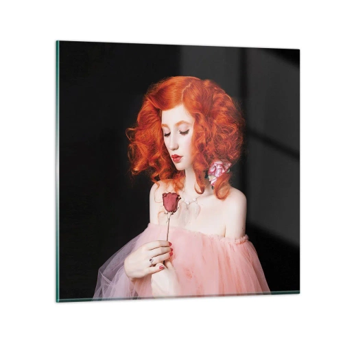 Obraz na skle - V barokovom štýle - 70x70 cm