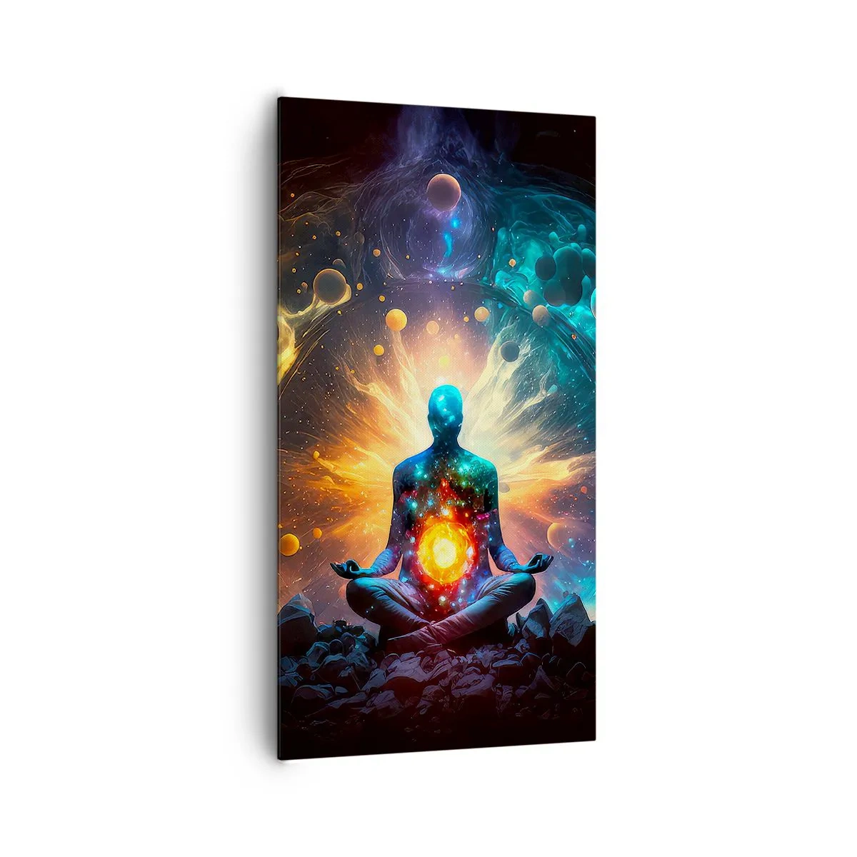 Obraz na plátne - Vesmírny pokoj - 65x120 cm