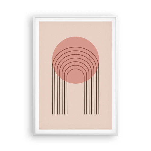 Plagát v bielom ráme - Neodolateľná príťažlivosť - 70x100 cm