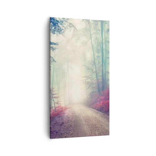 Obraz na plátne - Je dobre vstať s východom slnka - 55x100 cm