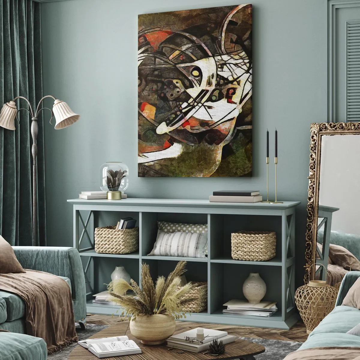 Obraz na plátne - Počuješ pohyb? - 65x120 cm