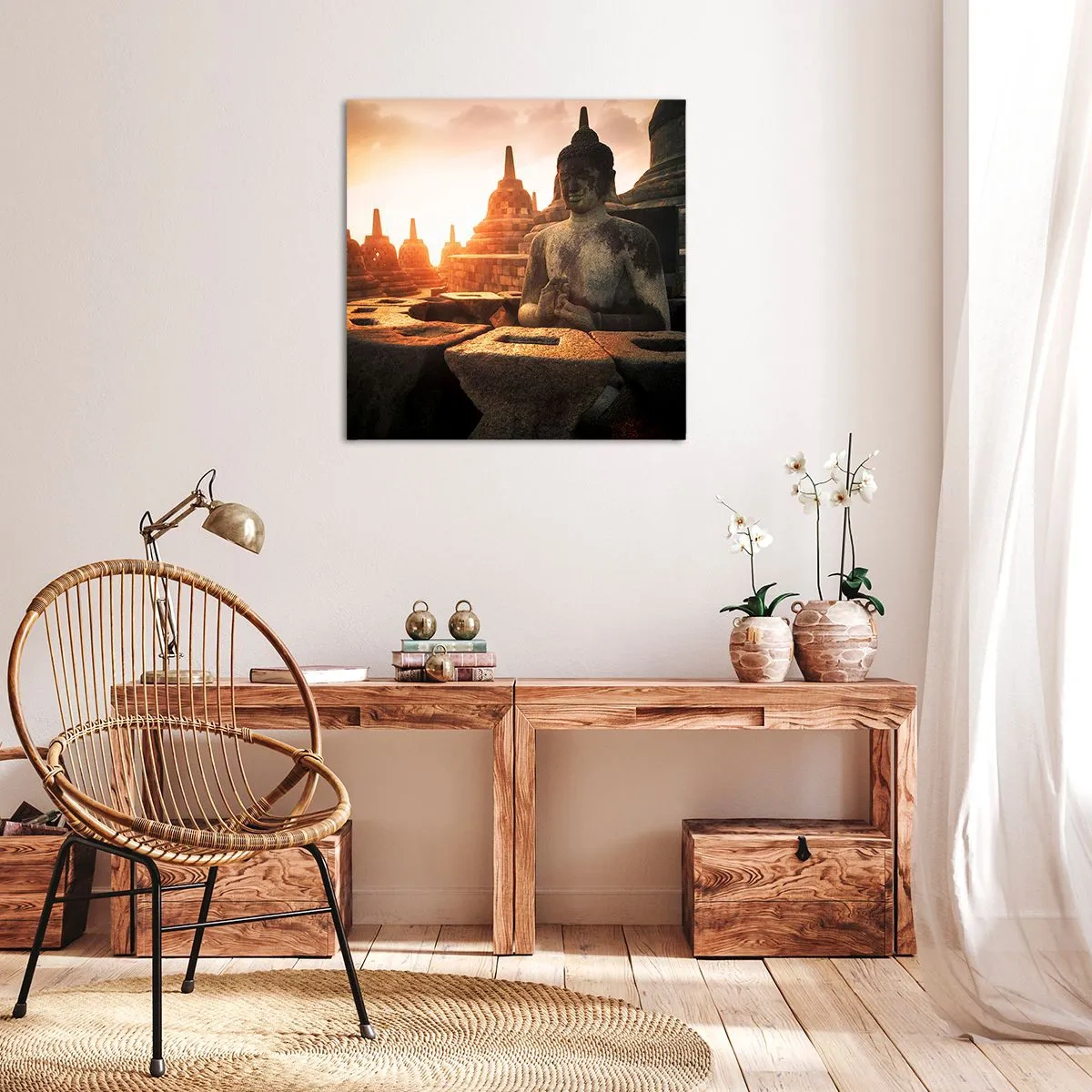 Obraz na plátne - Počasie veľkej múdrosti - 50x50 cm