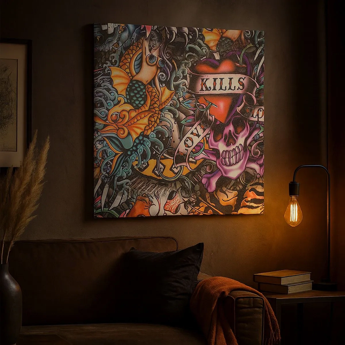 Obraz na plátne - Sen tatéra - 30x30 cm