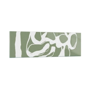 Obraz na skle - Volanie priestoru - 160x50 cm