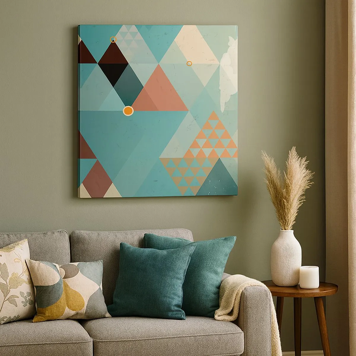 Obraz na plátne - Jednota mnohosti, mnohosť jednoty - 30x30 cm