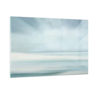 Obraz na skle - Kľud až kam oko siaha - 120x80 cm