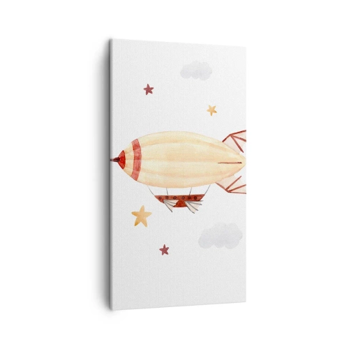 Obraz na plátne - Vzducholoď - 45x80 cm
