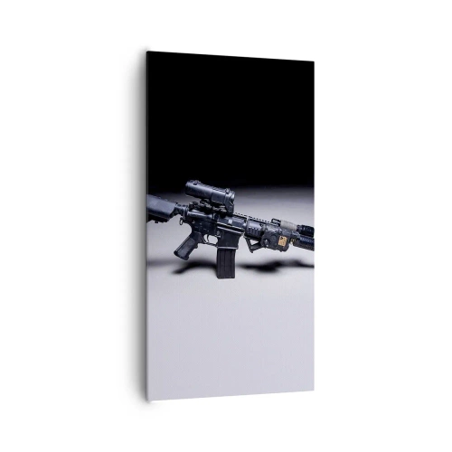 Obraz na plátne - Temný rytier - 65x120 cm