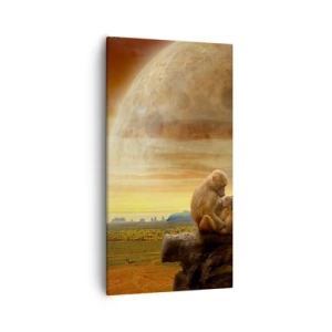 Obraz na plátne - Láska je všade rovnaká - 55x100 cm