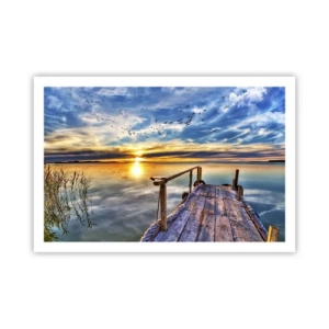 Plagát - Vietor ide odpočívať - 91x61 cm