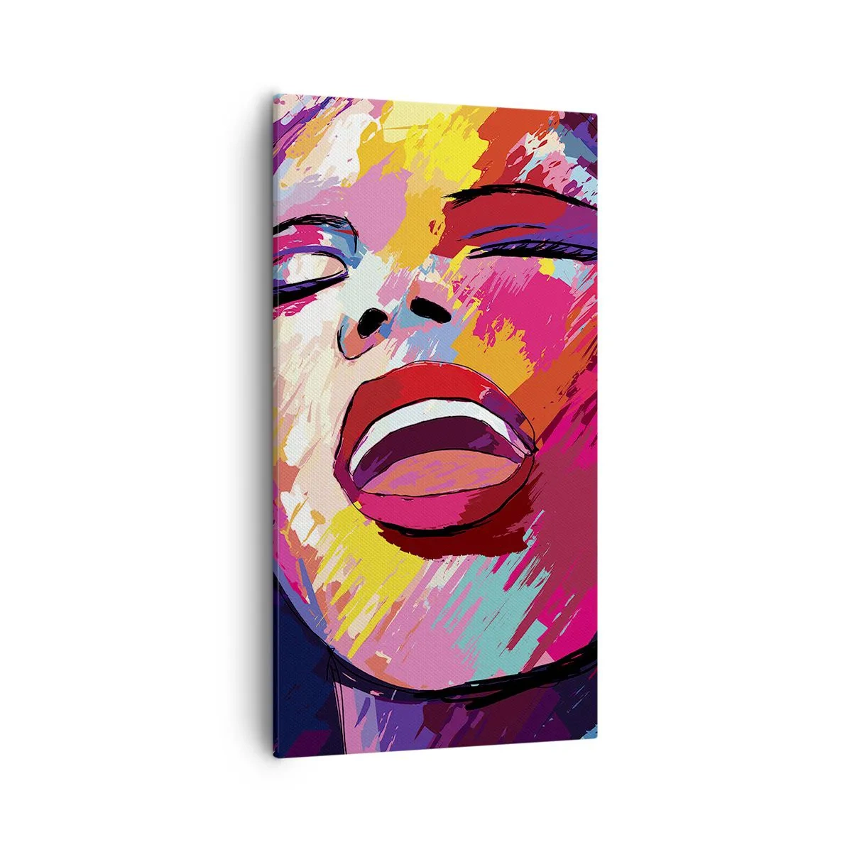 Obraz na plátne - Vyspievať celý život - 55x100 cm