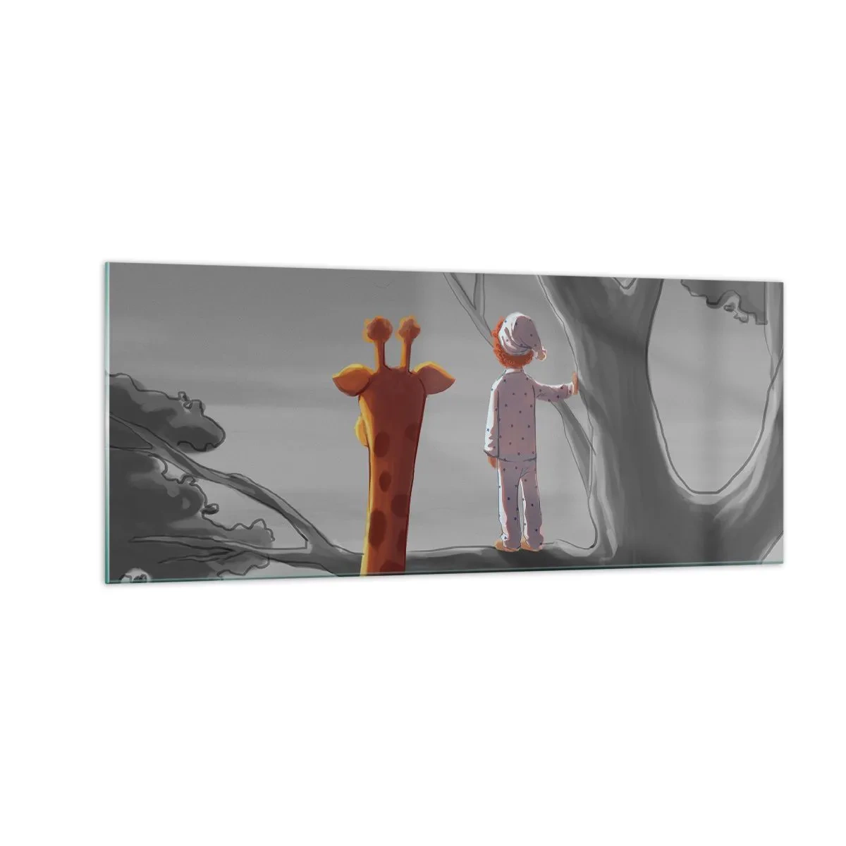 Obraz na skle - To sa naozaj deje - 100x40 cm