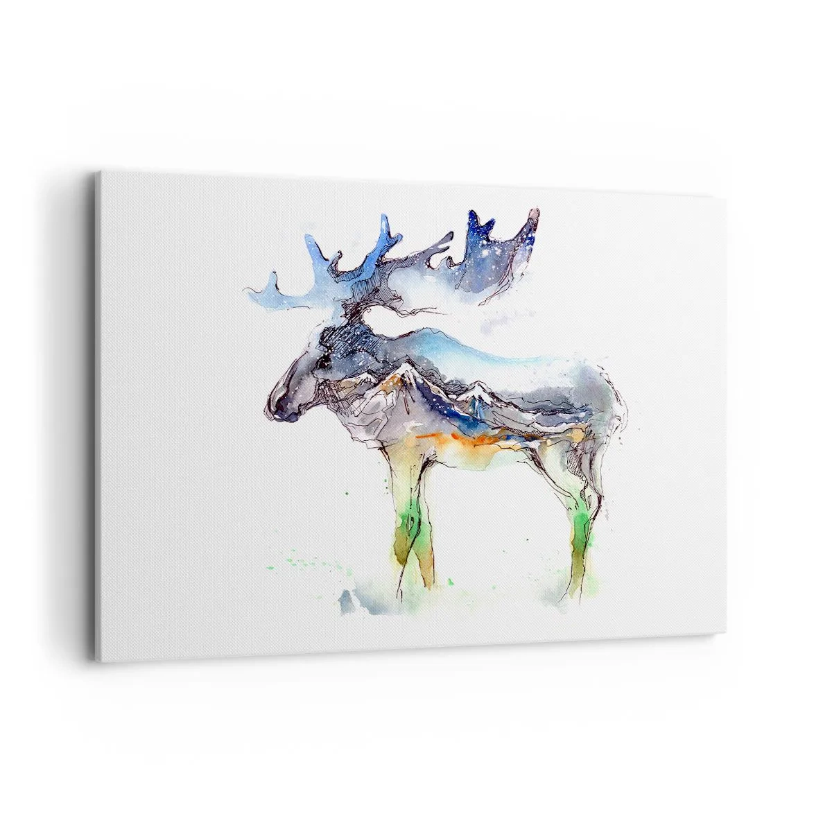 Obraz na plátne - Hrdina zimného príbehu - 120x80 cm