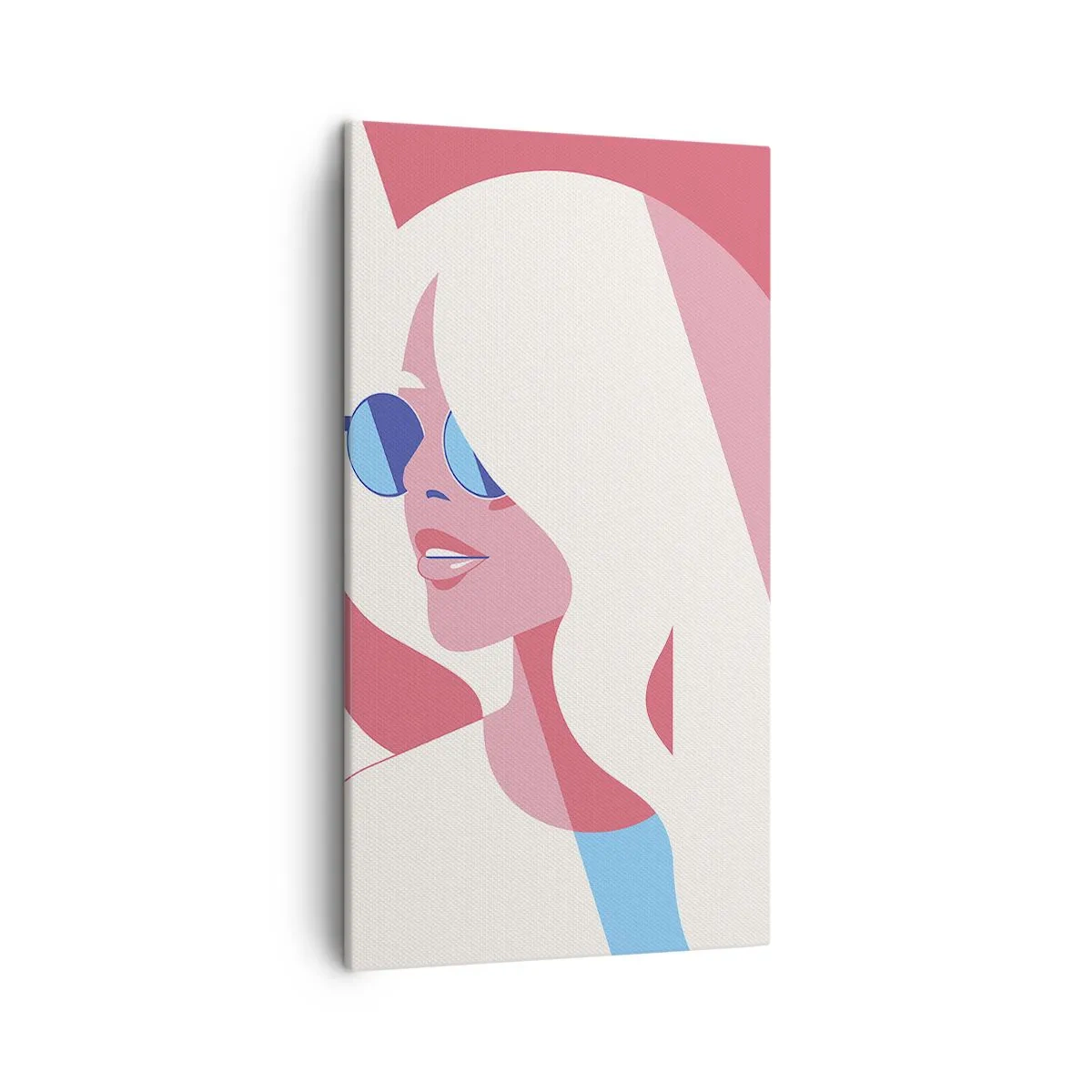 Obraz na plátne - Bola to blondína… - 45x80 cm