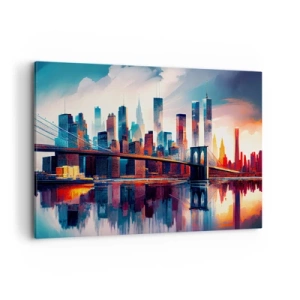 Obraz na plátne - Famózny New York - 100x70 cm