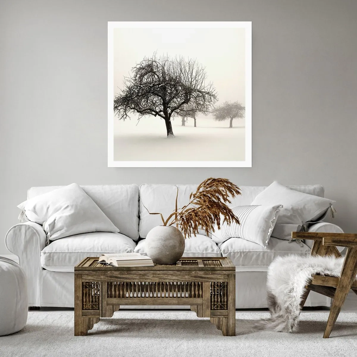 Plagát - Zimný sen - 60x60 cm